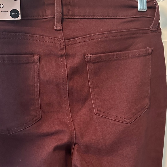 NYDJ Curves 360 Burgundy Jeans - Picture 4 of 6